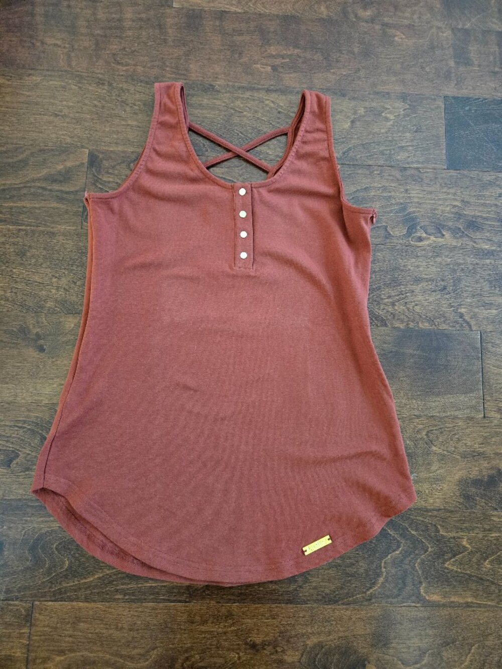NWT Koallac Maternity Henley Style Tank Top Size Medium